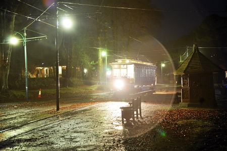Saturday 22nd saw Crossbench Car No.32 in use without a Trailer during the morning, starting with an 07:55 Laxey - Derby Castle service. This has undoubtedly never happened before in the lines history and is one of the rarest occurences on the M.E.R. in the 21st century so far... © Andrew Scarffe