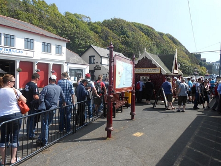 Queues at Derby Castle during the TT Period. © Andrew Scarffe