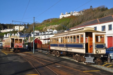 November 3rd with Car No.20/Trailer No.40 on the timetabled service, and Car No.7/Trailer No.51 on private hire. © Andrew Scarffe