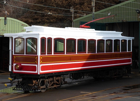 Car No.20 awaits the completion of its Winter paint-job, March 2014 © Jon Wornham