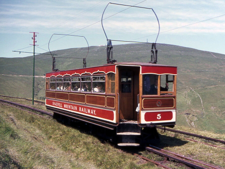 The ‘new’ Car No.5, sporting it’s reconstructed body in the early 1970s, with new windows and no clerestory roof. © Richard Pryke