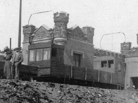Car No.7 at the Summit in the 1900s. © Website Collection