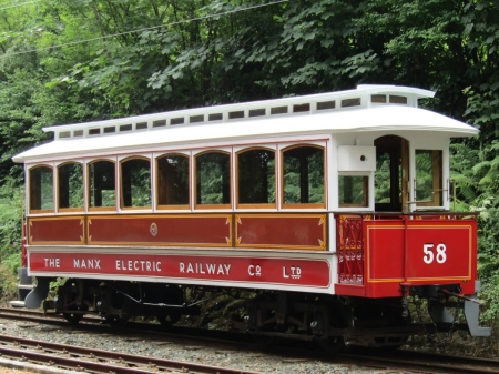 The completed Trailer No.58 at Groudle, 26th of July 2016. © Josh Haworth